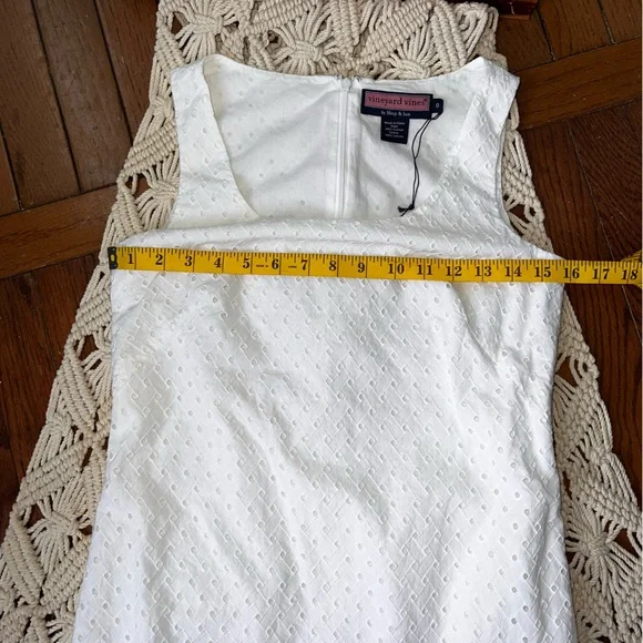 Vineyard Vines | Shep & Ian Eyelet Sleeveless Dress - Picture 2 of 5